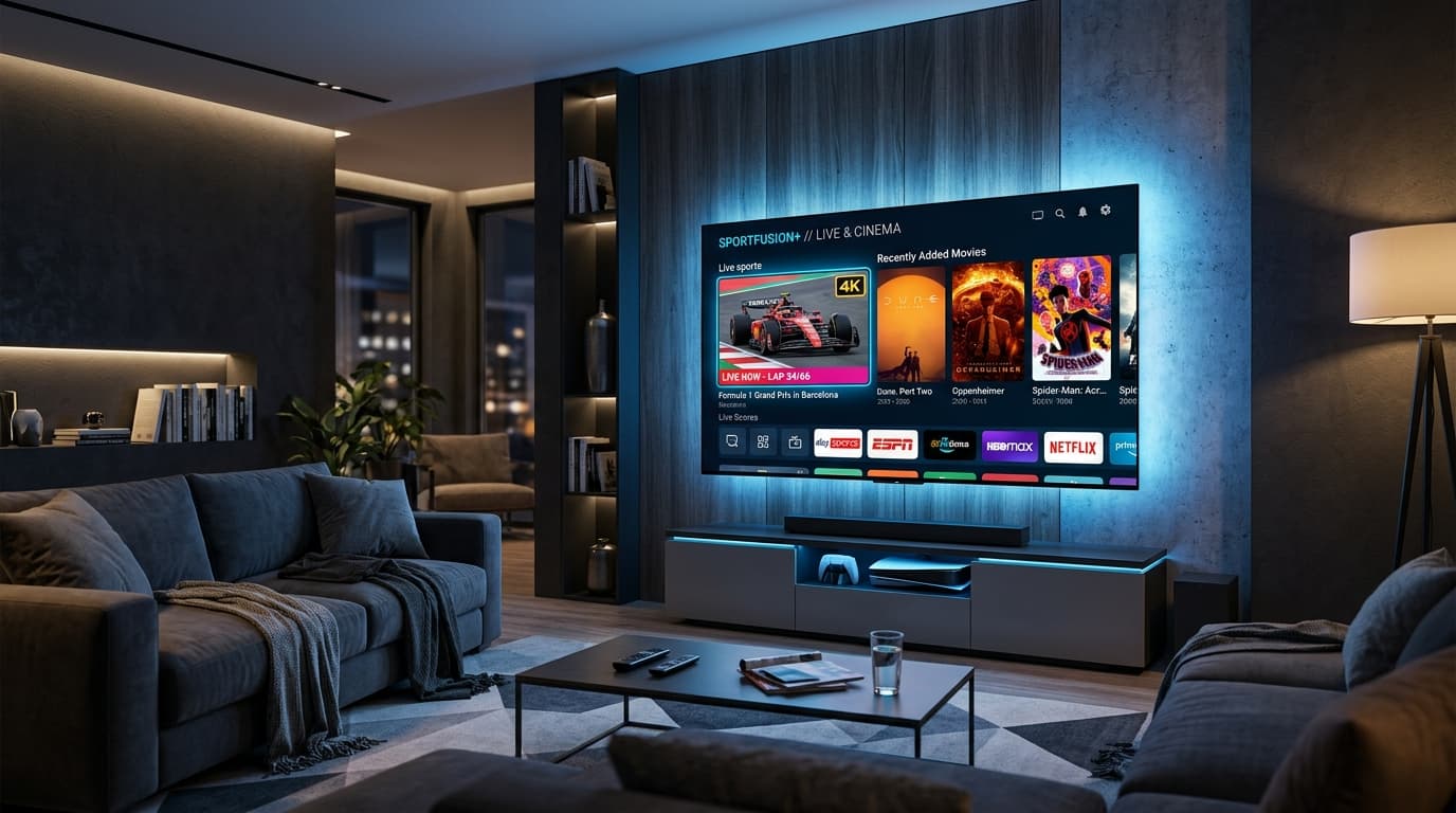4KIPTV Smart TV Experience